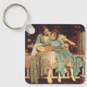 Muziekles door Lord Frederic Leighton Sleutelhanger (Voorkant)