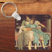 Muziekles door Lord Frederic Leighton Sleutelhanger (Voorkant)