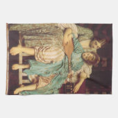 Muziekles door Lord Frederic Leighton Theedoek (Horizontaal)