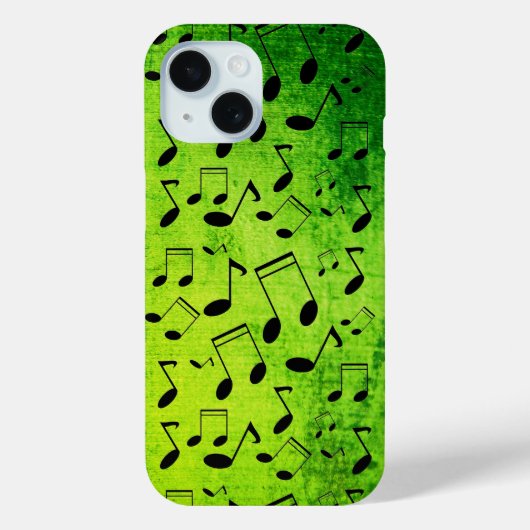muziekles, noten Case-Mate iPhone case (Achterkant)