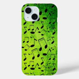 muziekles, notities iPhone 15 case