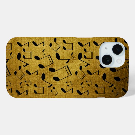 muziekles, notities Case-Mate iPhone case (Achterkant (horizontaal))