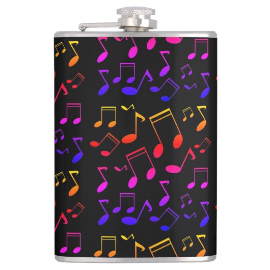 muziekles, notities heupfles (Voorkant)