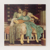 Muziekles van Lord Frederic Leighton Legpuzzel (Verticaal)