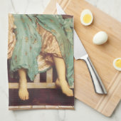 Muziekles van Lord Frederic Leighton Theedoek (Quarter Fold)