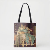 Muziekles van Lord Frederic Leighton Tote Bag (Voorkant)