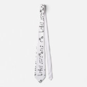 muziekleven stropdas (Voorkant)