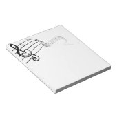 Muziekliefde Notitieblok (Schuin)