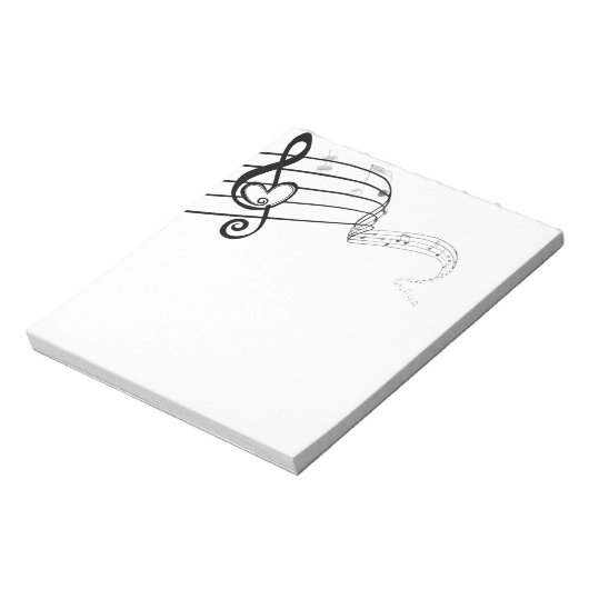 Muziekliefde Notitieblok (Linkerzijde)