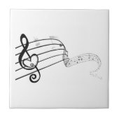 Muziekliefde Tegeltje (Voorkant)