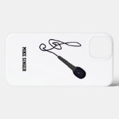 muziekliefhebber Case-Mate iPhone case (Achterkant (horizontaal))