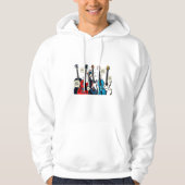 muziekliefhebber hoodie (Voorkant)