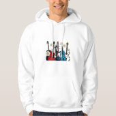 muziekliefhebber hoodie (Voorkant)