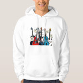muziekliefhebber hoodie (Voorkant)