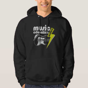 Muziekliefhebber Quote Muziekonderwijs Zaken Music Hoodie