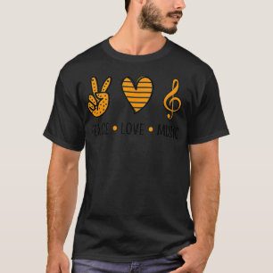 Muziekliefhebber Schattige Funny Musician T-shirt