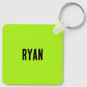 Muziekliefhebber Sleutelhanger (Achterkant)