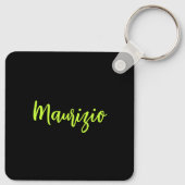 Muziekliefhebber sleutelhanger (Achterkant)