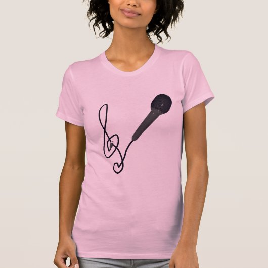 muziekliefhebber t-shirt (Voorkant)