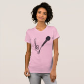 muziekliefhebber t-shirt (Voorkant volledig)
