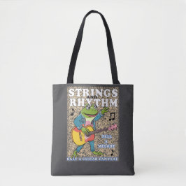 muziekliefhebber tote bag