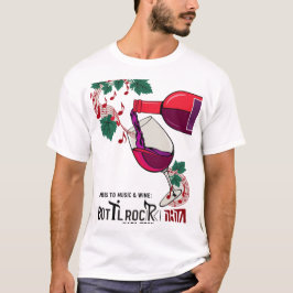 Muziekliefhebber's BottleRock Festival Graphic T-s T-shirt