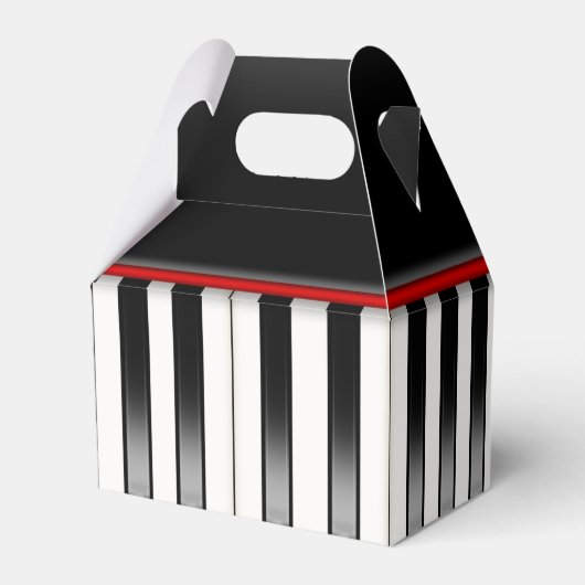 Muziekliefhebbers, favoriete favoriete favoriete f bedankdoosjes (Achterkant)