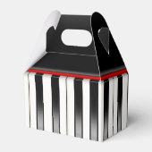 Muziekliefhebbers, favoriete favoriete favoriete f bedankdoosjes (Voorkant Zijde)