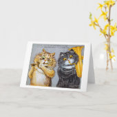 Muziekliefhebbers, Louis Wain Kaart (Gele Bloem)