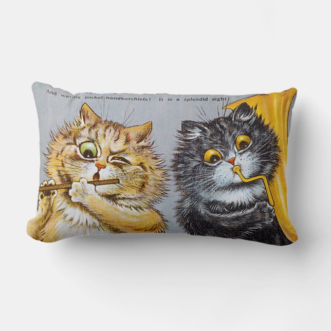 Muziekliefhebbers, Louis Wain Kussen (Voorkant)
