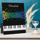 Muziekliefhebbers van Piano Musical Instrument Fotoplaat (Zijkant)