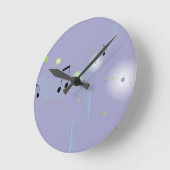 Muziekliefhebbers wandklokken (Hoek)