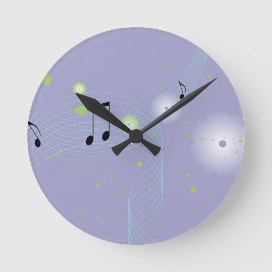 Muziekliefhebbers wandklokken (Voorkant)