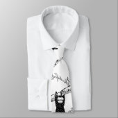 Muziekluiaardpatroon Stropdas (Gebonden)