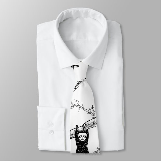 Muziekluiaardpatroon Stropdas (Gebonden)