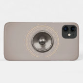 Muziekluidspreker en radiozender retro Case-Mate iPhone case (Achterkant (horizontaal))