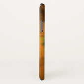 Muziekluidsprekers en oranje zonneschijn Case-Mate iPhone case (Achterkant / rechts)