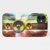 Muziekluidsprekers en partijlichten Case-Mate iPhone case (Achterkant (horizontaal))