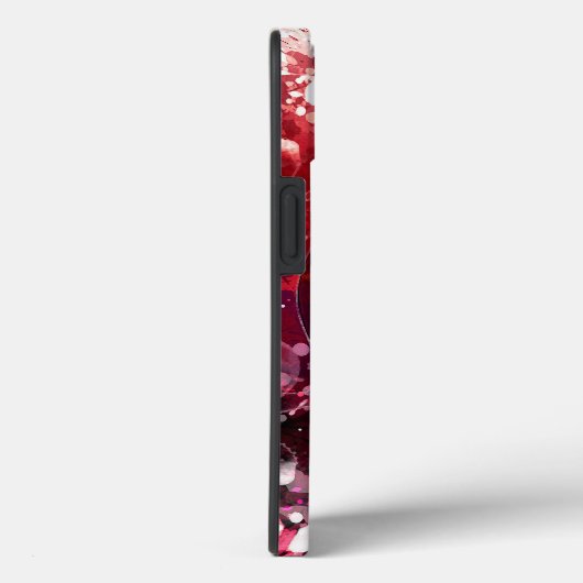 Muziekluidsprekers en verfsplatters Case-Mate iPhone case (Achterkant / Rechts)