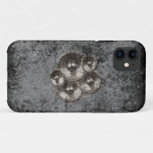 Muziekluidsprekers op een betonnen muur Case-Mate iPhone case (Achterkant (horizontaal))