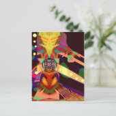 Muziekmachine Briefkaart (Staand voorkant)