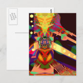 Muziekmachine Briefkaart (Voorkant / Achterkant)