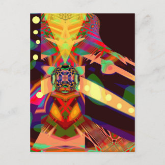 Muziekmachine Briefkaart