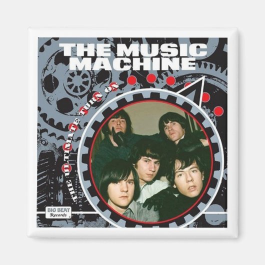 Muziekmachine: de ultieme zet aan magneet (Voorkant)