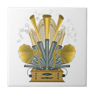 Muziekmachine-Tegel Tegeltje