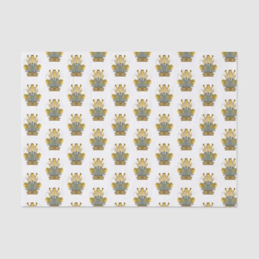 Muziekmachinetafel Tissuepapier (Voorkant)