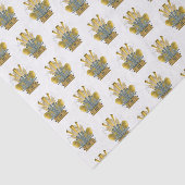 Muziekmachinetafel Tissuepapier (Detail)