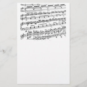 Muziekmajoor/student/leraar Briefpapier