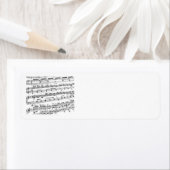 Muziekmajoor/student/leraar Etiket (Insitu)