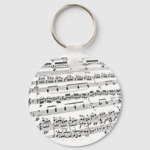 Muziekmajoor/student/leraar Sleutelhanger